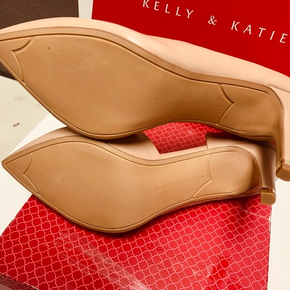 Womens Kelly & Katie Driella Natural Heels Size 10 - Picture 5 of 8